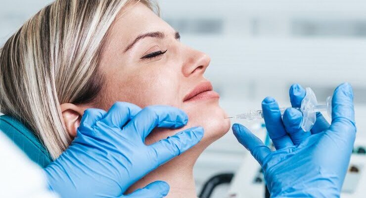 Botox lip injections
